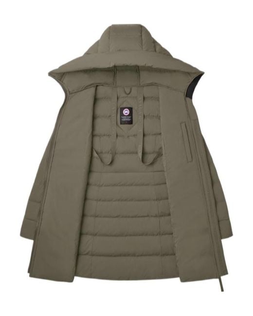 Canada Goose Green Long-Sleeved Down Jacket