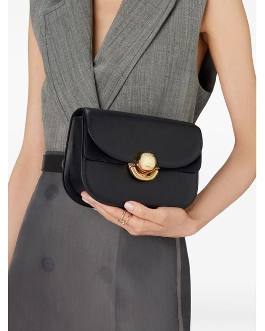 Furla Black Sfera Mini Crossbody Bag