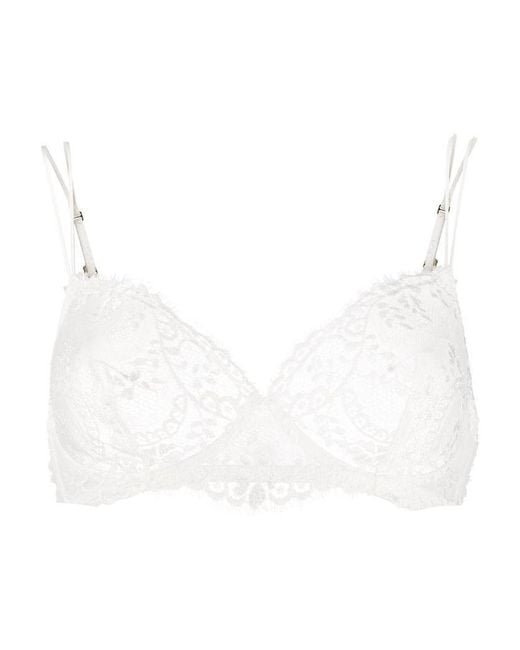 La Perla White Lace Underwear