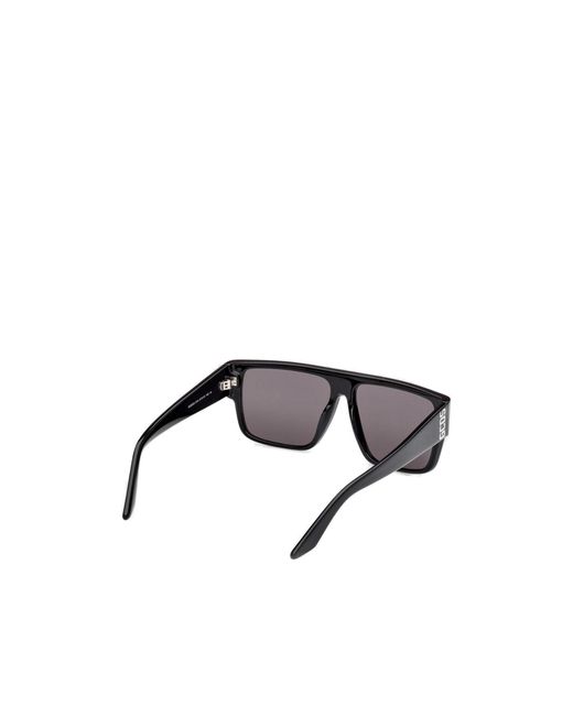 Gcds Gray Square-Frame Sunglasses for men