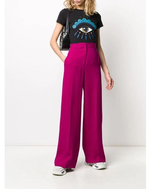KENZO Black Eye Graphic-Print T-Shirt