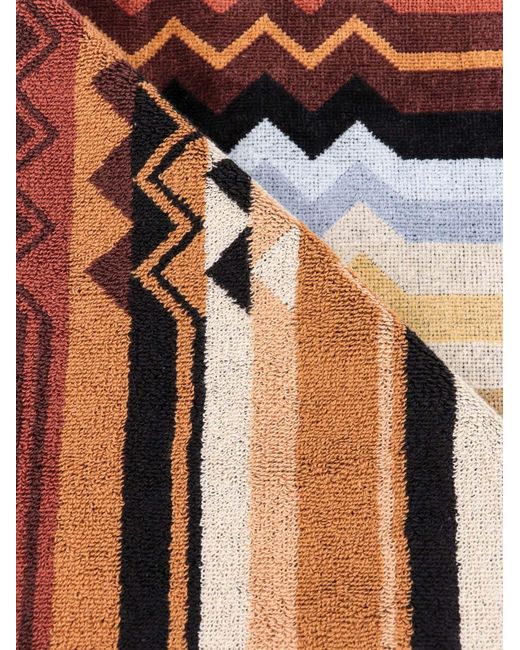 Missoni Multicolor Home Giacomo Zigzag Towel for men