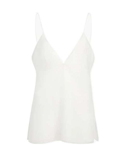 Khaite White Timy Top