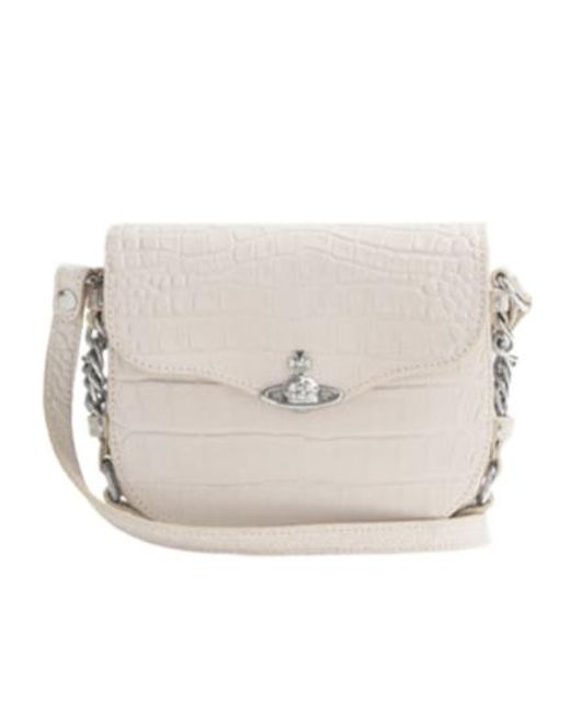 Vivienne Westwood Natural Hunter Flap Crossbody