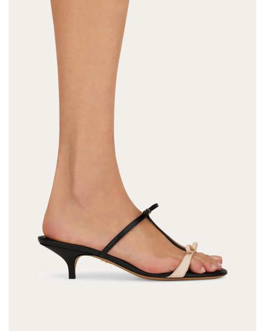 Ferragamo Multicolor Ferragamo Mini Bow Sandals