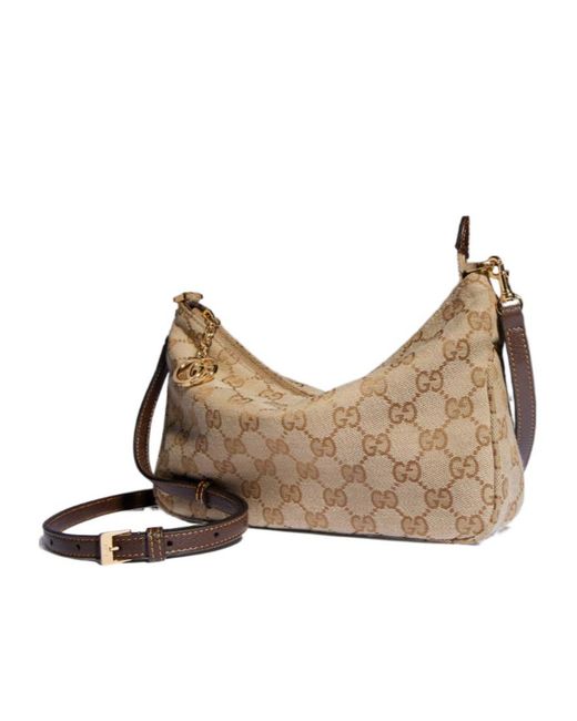 Gucci Natural Lady Lunetta Chain Small Shoulder Bag