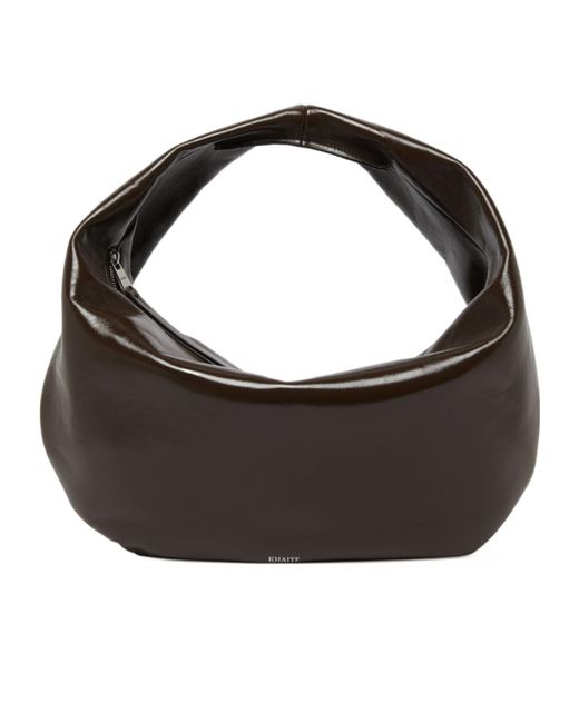 Khaite Black Zipper Tote Bag