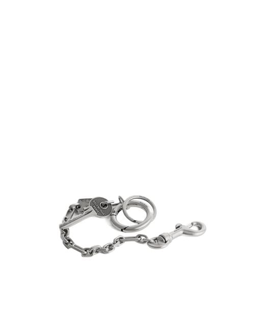 Balenciaga Metallic Neverlost Keychain for men