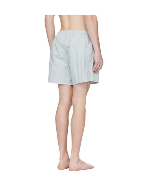 Our Legacy Blue Drape Tech Trunks for men