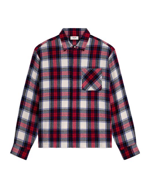 Céline Blue Overshirt for men