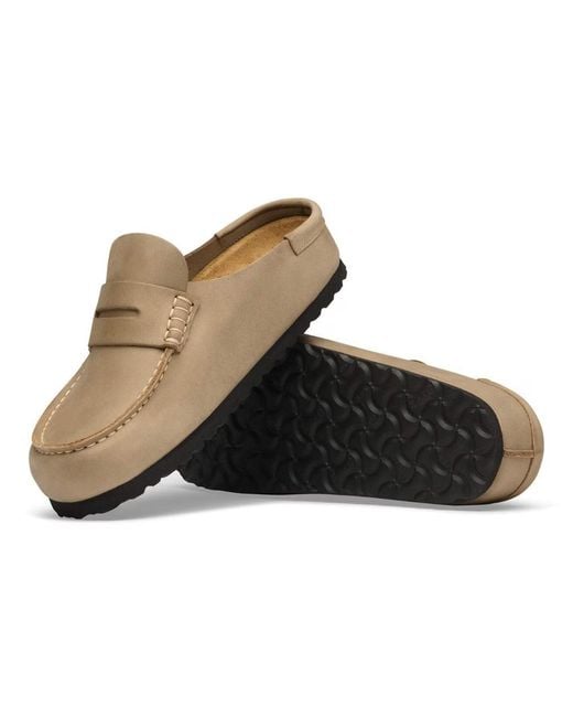 Birkenstock Brown Naples Wrapped Natural Leather Oiled for men