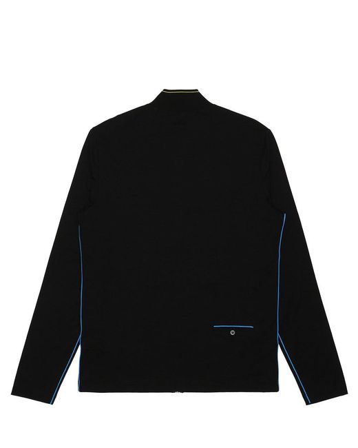 Prada Black Zippered Long-Sleeved Casual Jacket for men