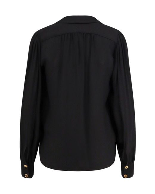 Elisabetta Franchi Black Blouses
