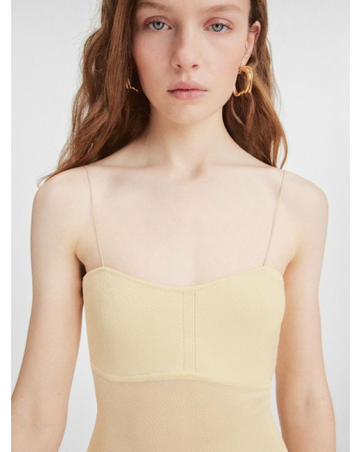 Jacquemus White Strapped Maxi Dress
