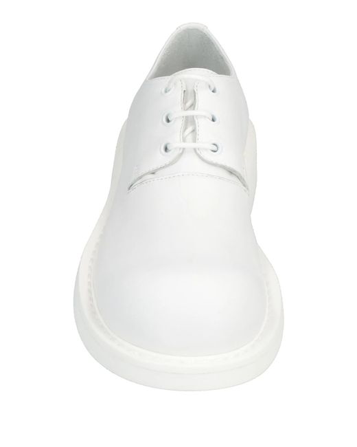 MM6 by Maison Margiela White Minimalist Casual Flat Shoes
