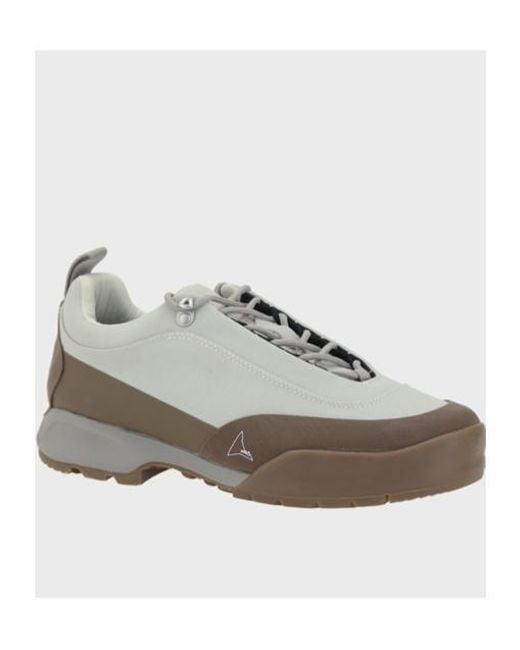 Roa Gray Cingino Lace-Up Hiking Sneakers for men