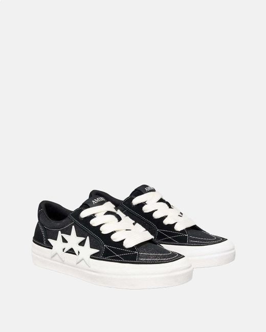 Amiri Black Star-Embellishment Sneakers for men
