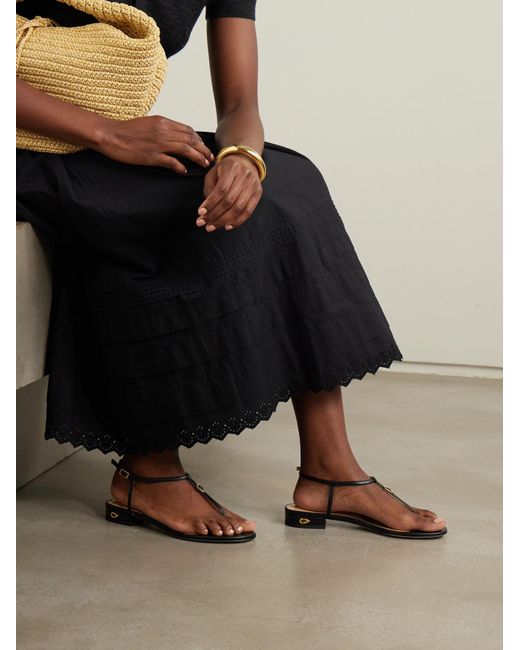 JENNIFER CHAMANDI Multicolor Round-Toe Sandals