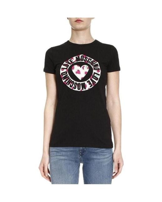 Moschino Black Logo T-Shirt