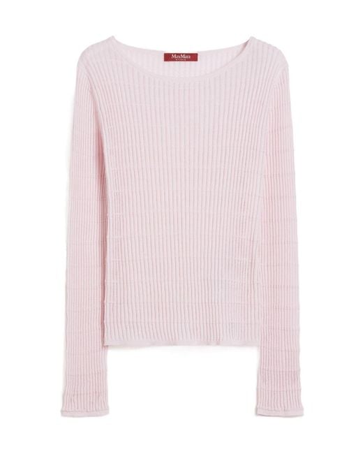 Max Mara Pink Studio Mstpedone Knitted Jumper