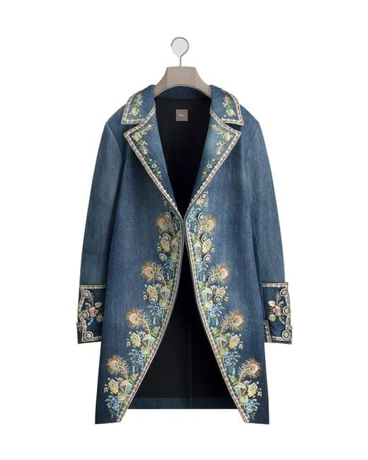 Dior Blue Coat for men