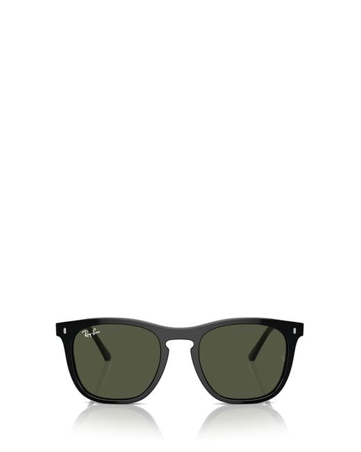 Ray-Ban Green Rb2210 Square-Frame Sunglasses for men