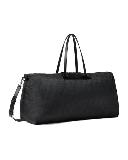 Fendi Black Ff Light Duffle for men