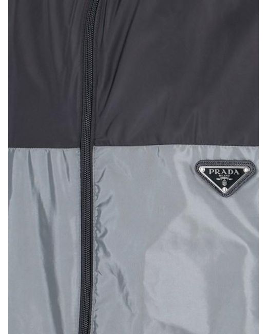 Prada Black Re-Nylon Jacket for men