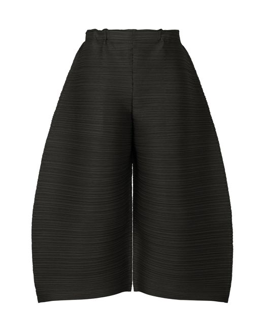 Pleats Please Issey Miyake Black Thicker Bottoms 2 Trousers