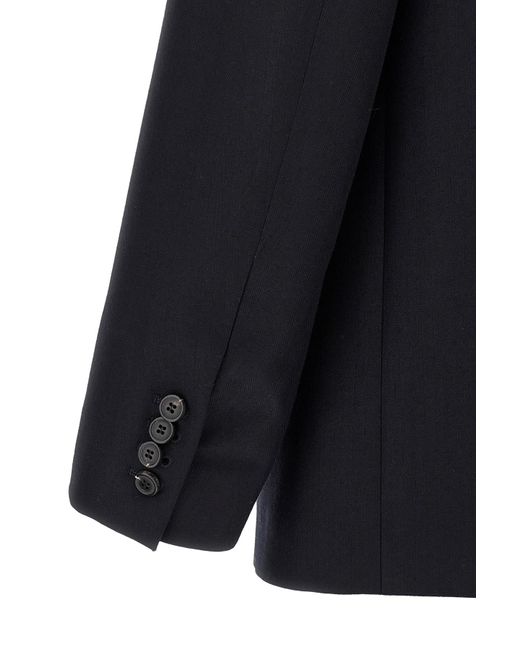 Dries Van Noten Blue 'Buforden' Blazer