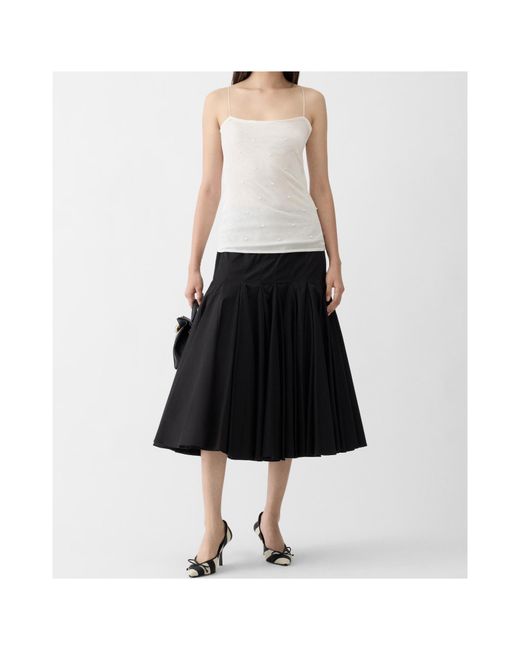 Jacquemus White The Plumetis Knitted Tank Top