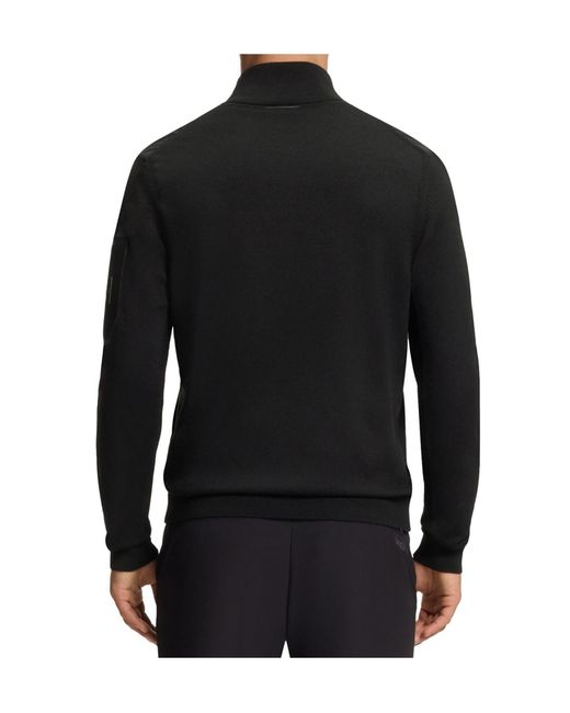 Boss Black Zip-Pocket Sweater for men