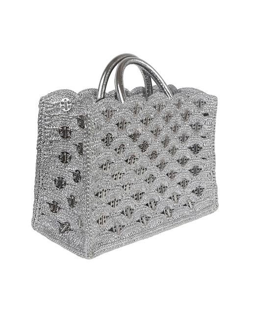 Rabanne Gray Rabanne 1969 Large Tote Bag