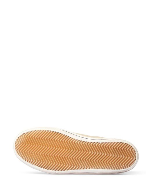 Golden Goose Deluxe Brand Natural Star Patch Lace-Up Sneakers for men