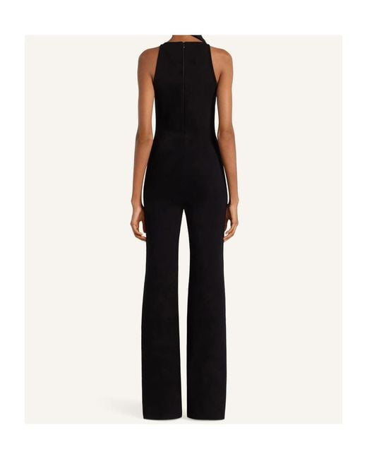 Courreges Black Courrèges Milano Knitted Allover Jumpsuit