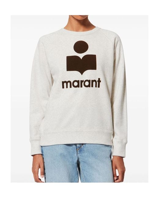Isabel Marant White Isabel Marant Étoile Millyny Crewneck Sweatshirt