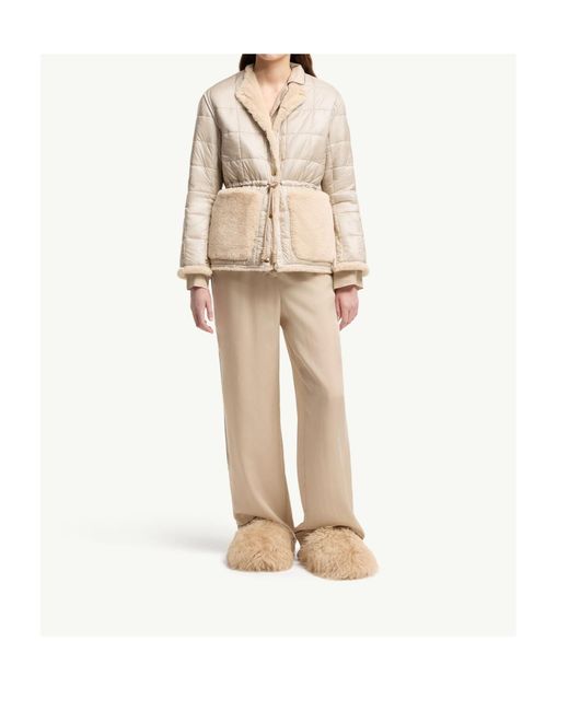 Moncler Natural Tipule Reversible Quilted Jacket