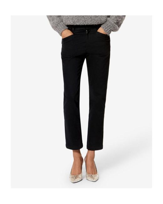 Isabel Marant Black Birdy Pants