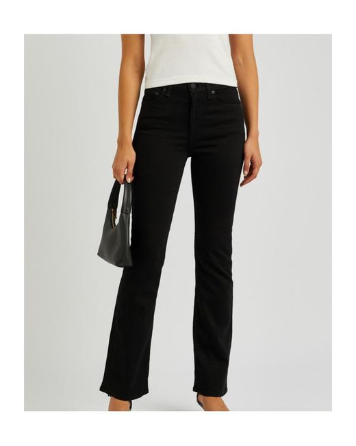 Rag & Bone Black Peyton Bootcut Jeans