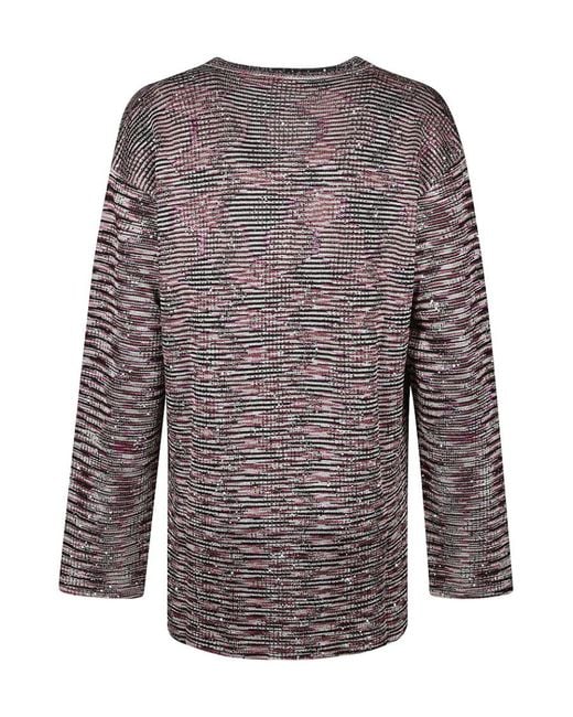 Missoni Multicolor V-Neck Sweater