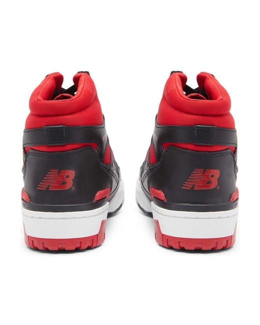 New Balance Red 650 High-Top Sneakers for men