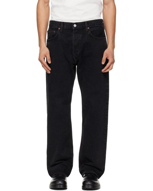 Agolde Black Magnus Straight-Leg Jeans for men