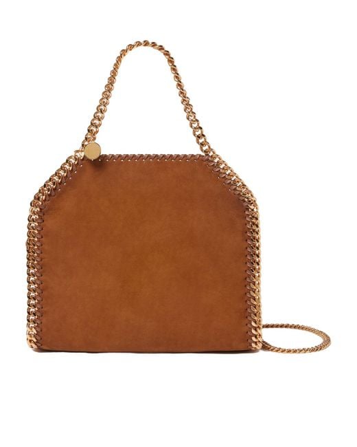 Stella McCartney Brown Falabella Mini Tote Bag