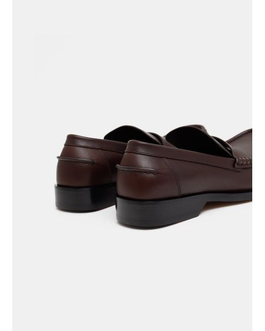 Loewe Brown Bobine Loafers for men