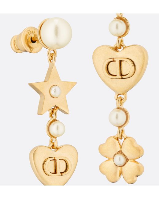Dior Metallic Lucky Earrings