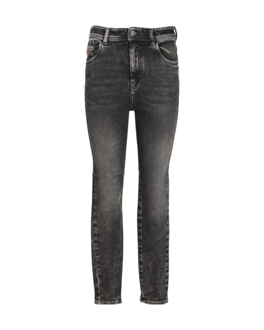 DIESEL Gray 1984 Slandy-High Skinny Jeans