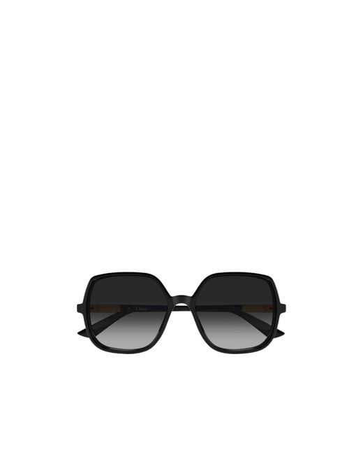 Chloé Black Full Frame Sunglasses