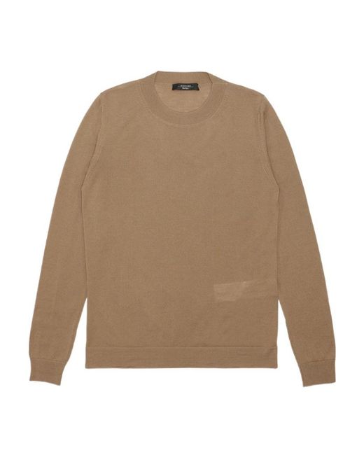 Weekend by Maxmara Natural Round-Neck Long-Sleeved Pullover