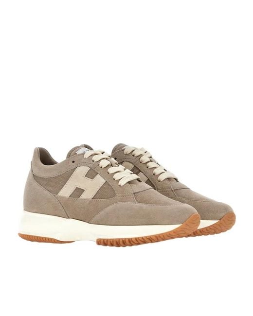 Hogan Gray Interactive Sneakers