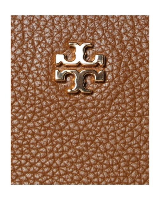 Tory Burch Brown Double-Handle Shoulder Bag